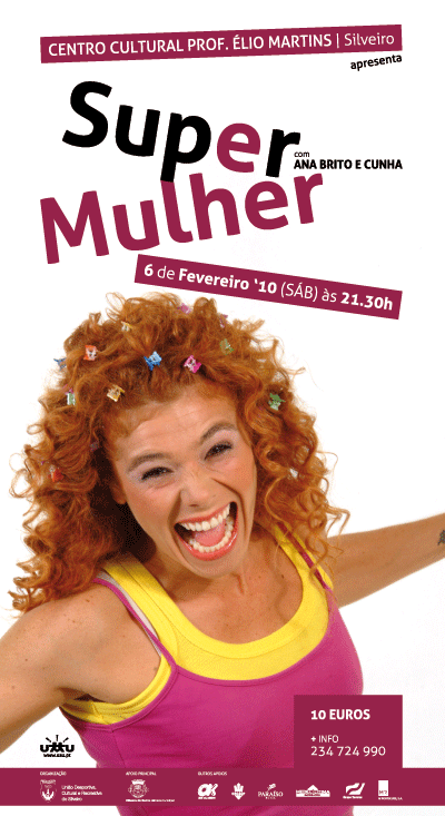 Espectáculo de Teatro "Super Mulher" com Ana Brito e Cunha