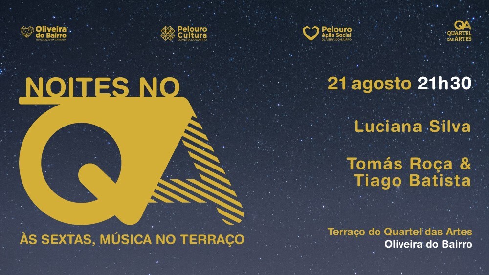 Noites no QA às sextas, música no terraço do Quartel da Artes