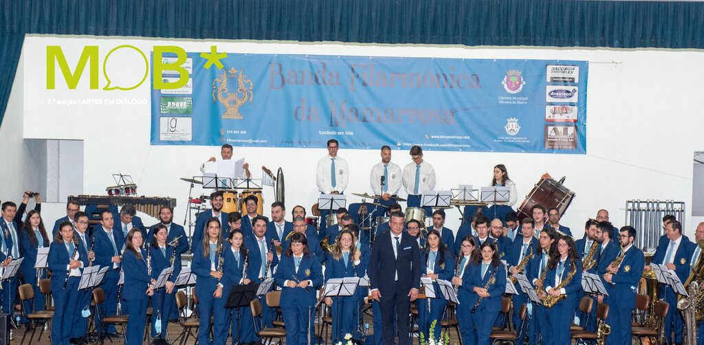 MOB: Banda Filarmónica da Mamarrosa com Más Companhias e Maria Mónica