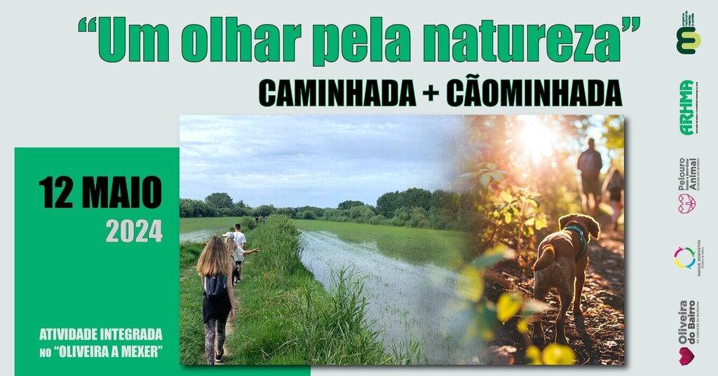 Caminhada e Cãominhada "Um olhar pela natureza"