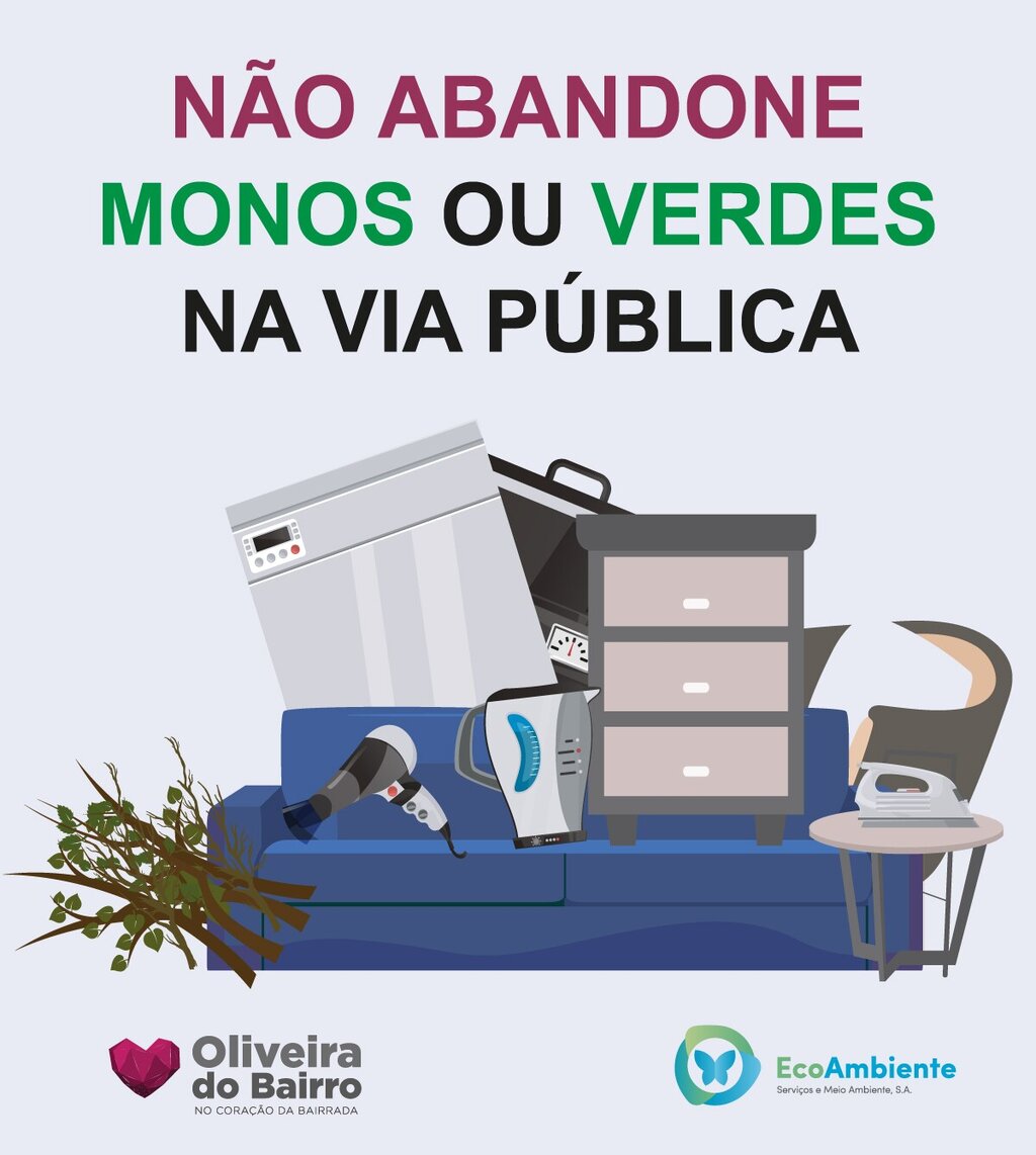 n&atilde;o abandone monos ou verdes na via p&uacute;blica