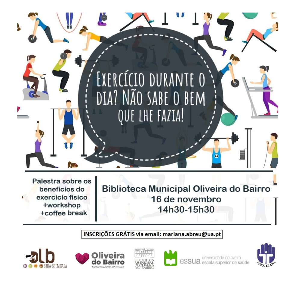 "Exercício durante o dia? Não sabe o bem que lhe fazia!"