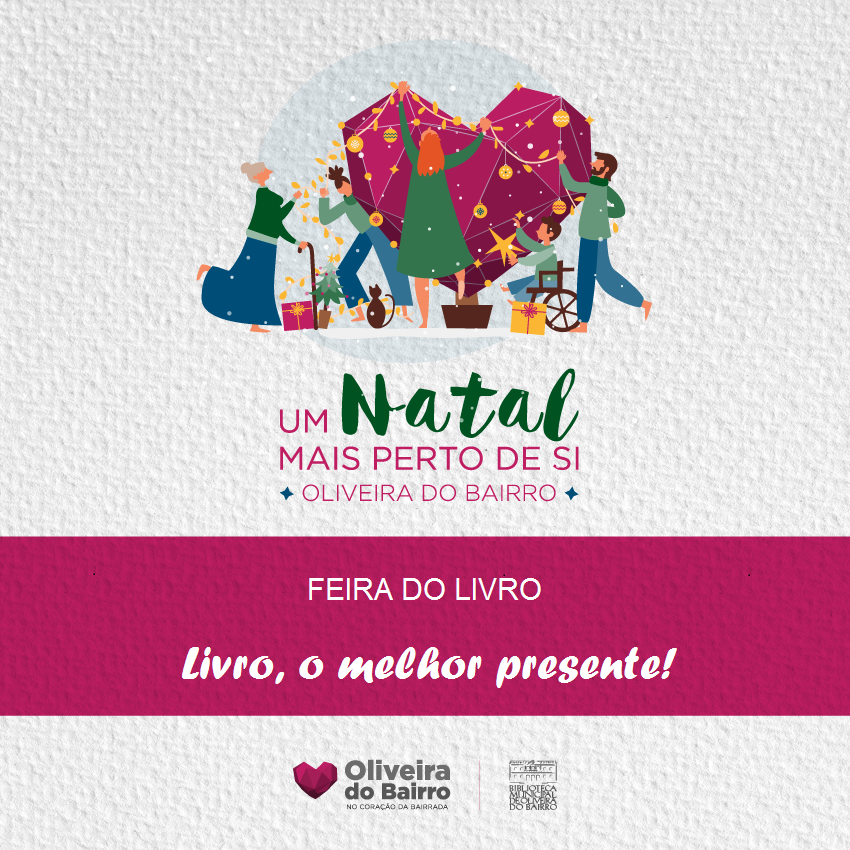 FEIRA DO LIVRO - “Livro, o melhor presente!”