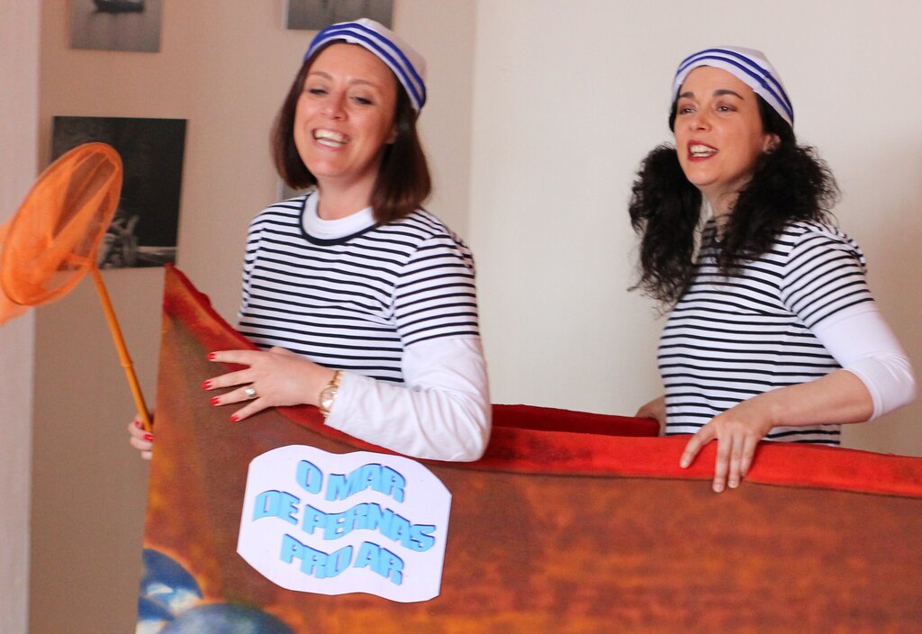 O Mar de Pernas para o Ar