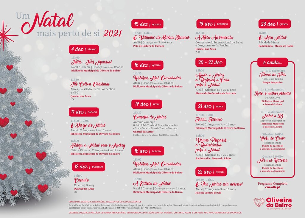 Programa&ccedil;&atilde;o de Natal 2021